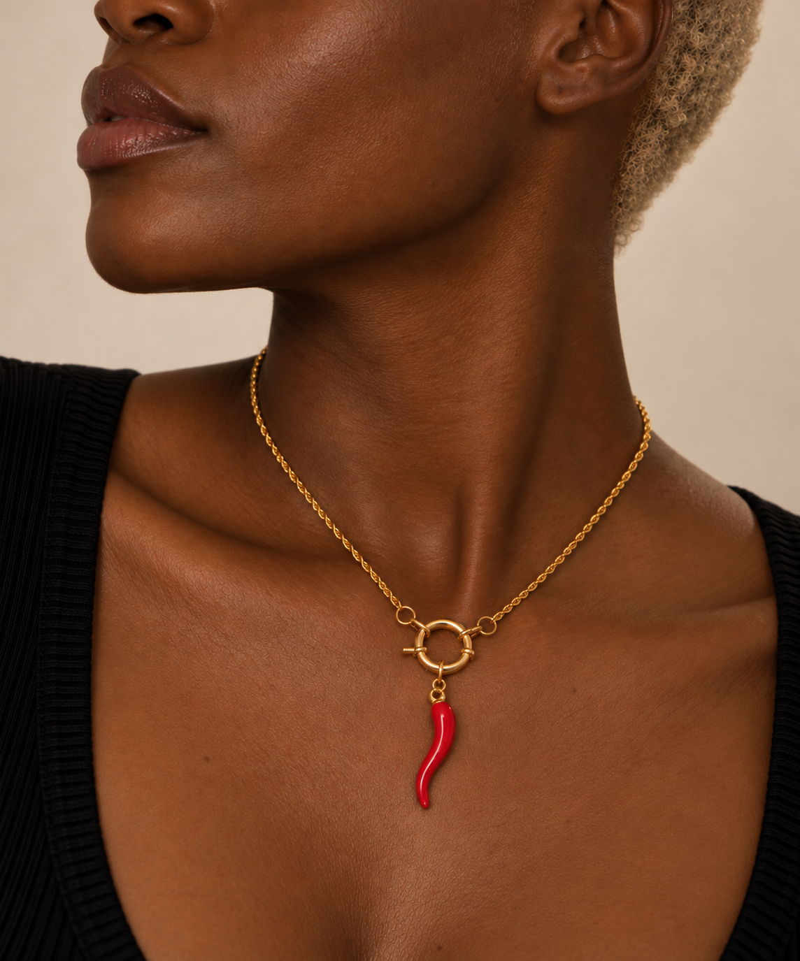 Charm Piment rouge