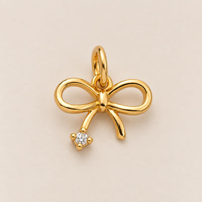 Charm Nœud + zircon