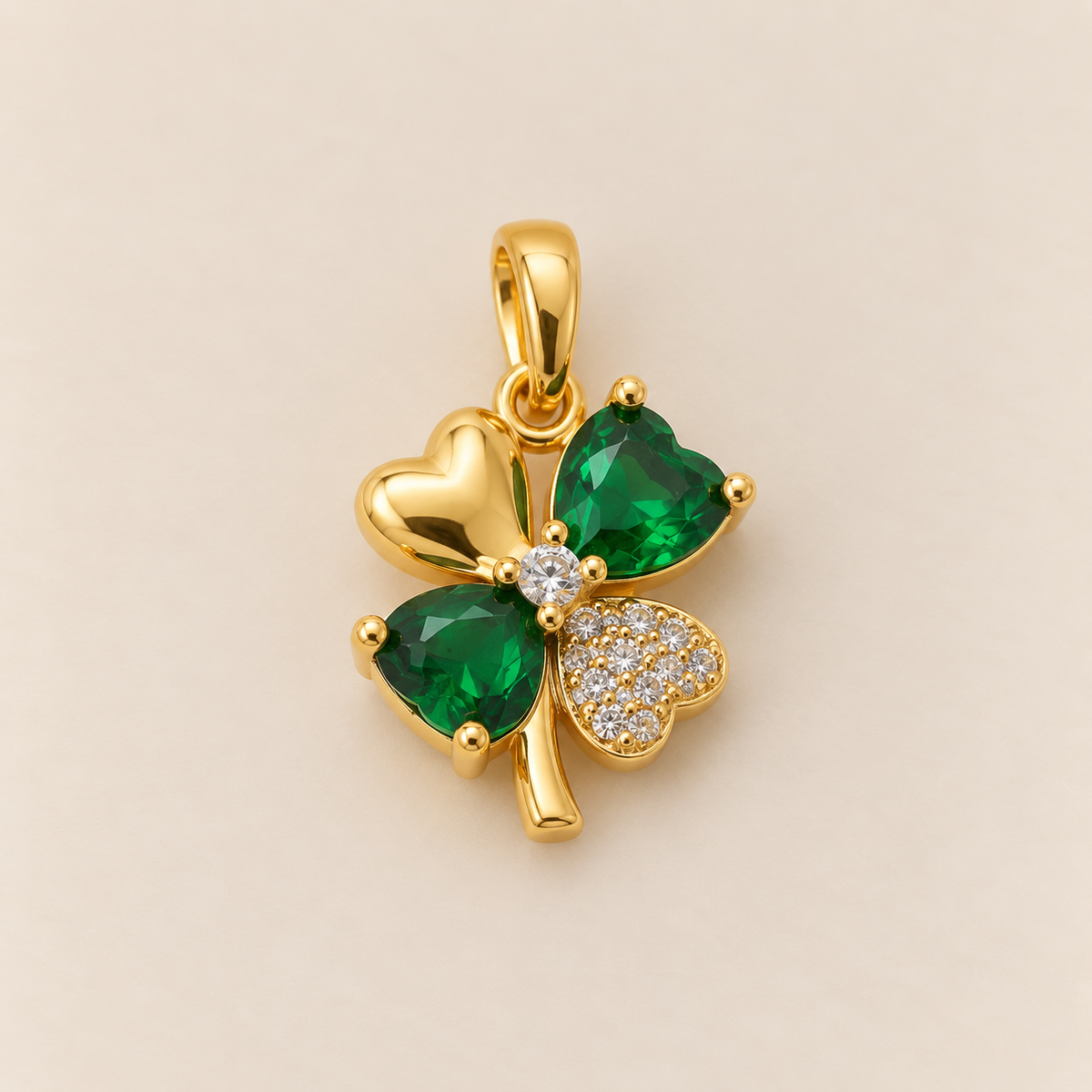Charm Trèfle vert